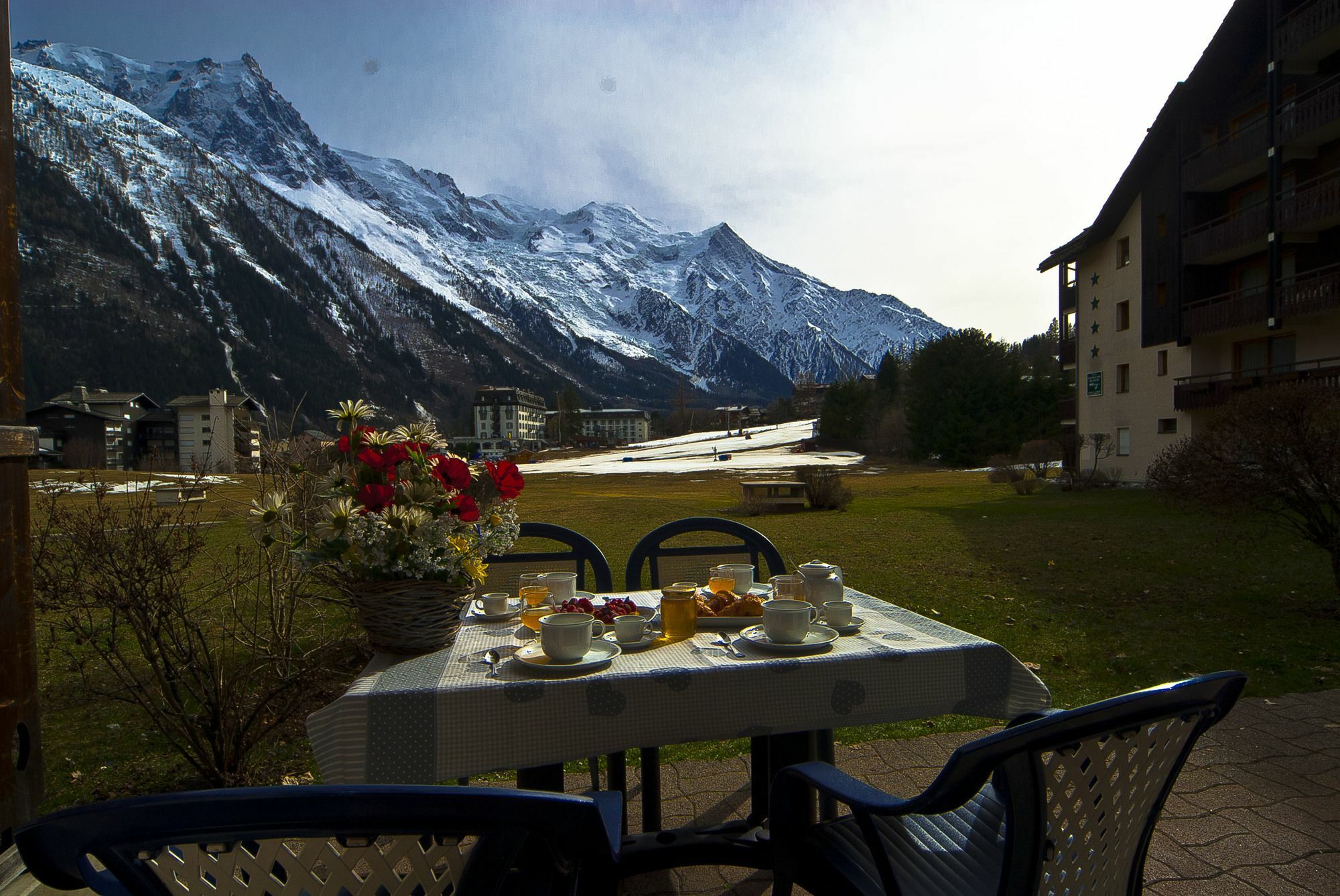Front Ski Slope Chamonix Apartment Exterior foto