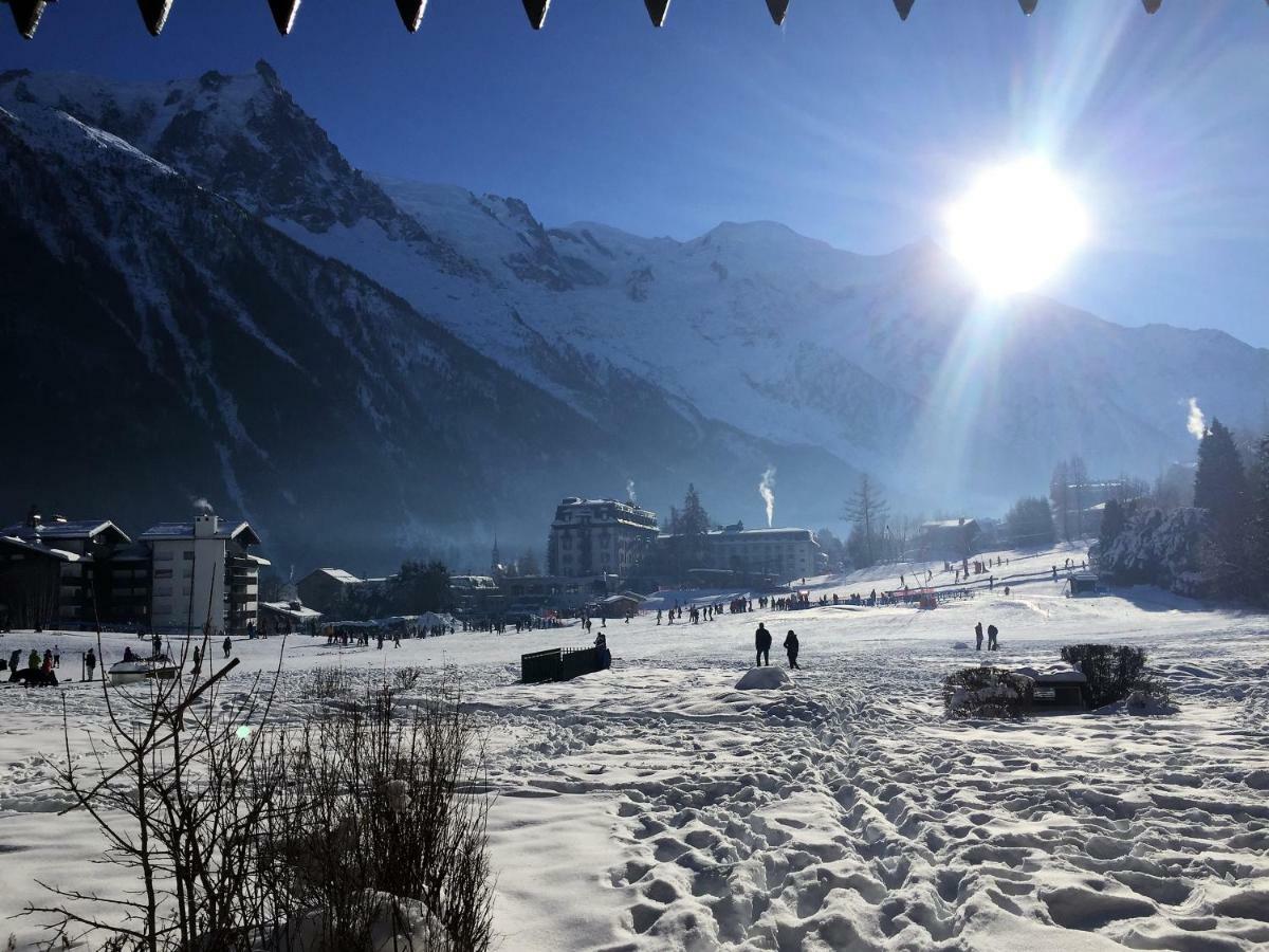 Front Ski Slope Chamonix Apartment Exterior foto