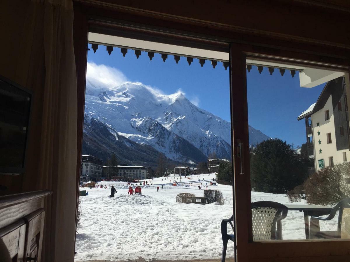Front Ski Slope Chamonix Apartment Exterior foto