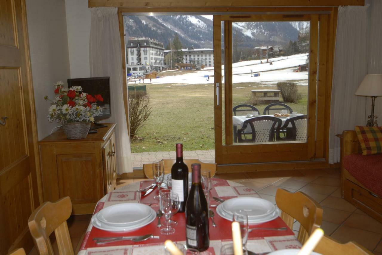 Front Ski Slope Chamonix Apartment Exterior foto