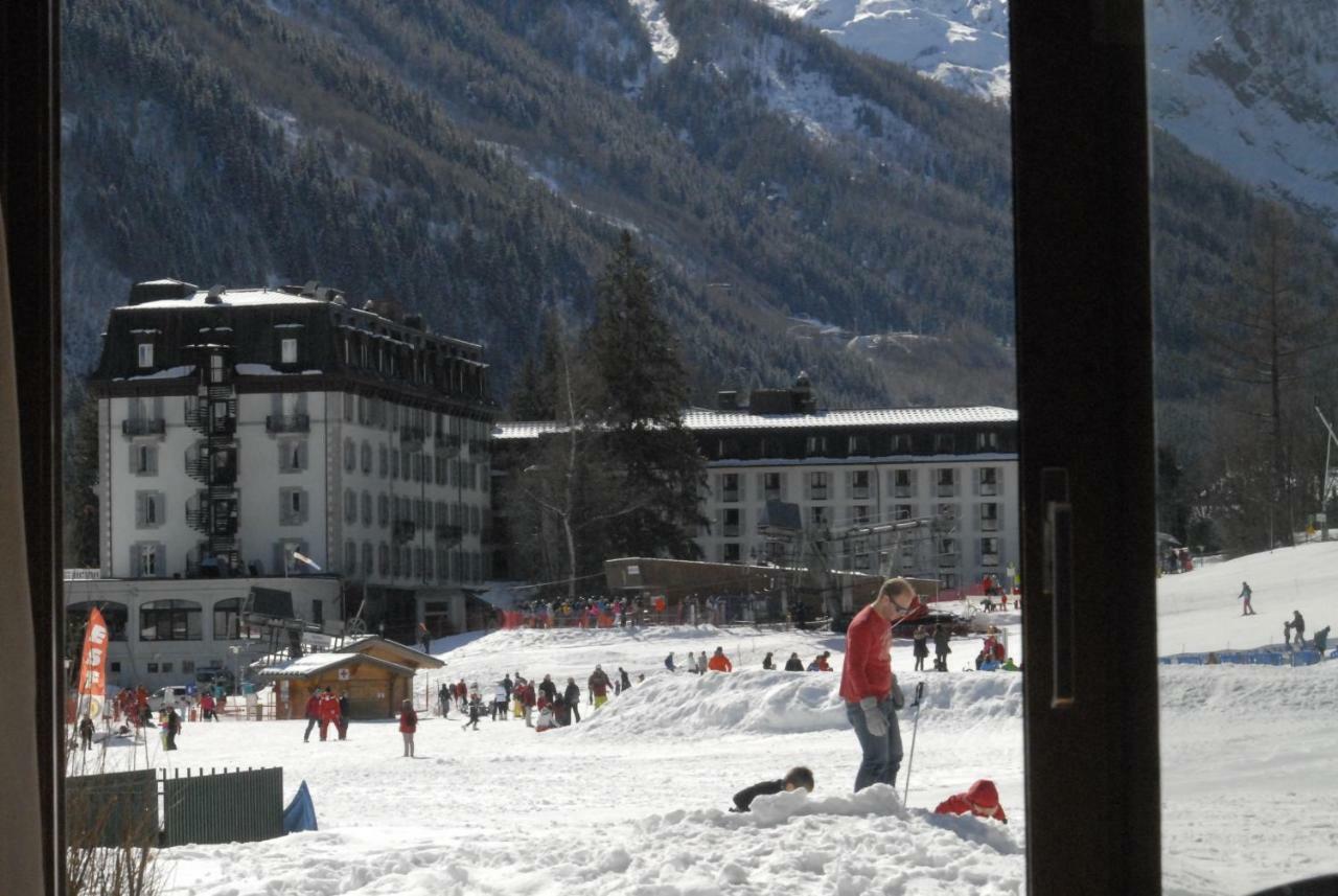 Front Ski Slope Chamonix Apartment Exterior foto
