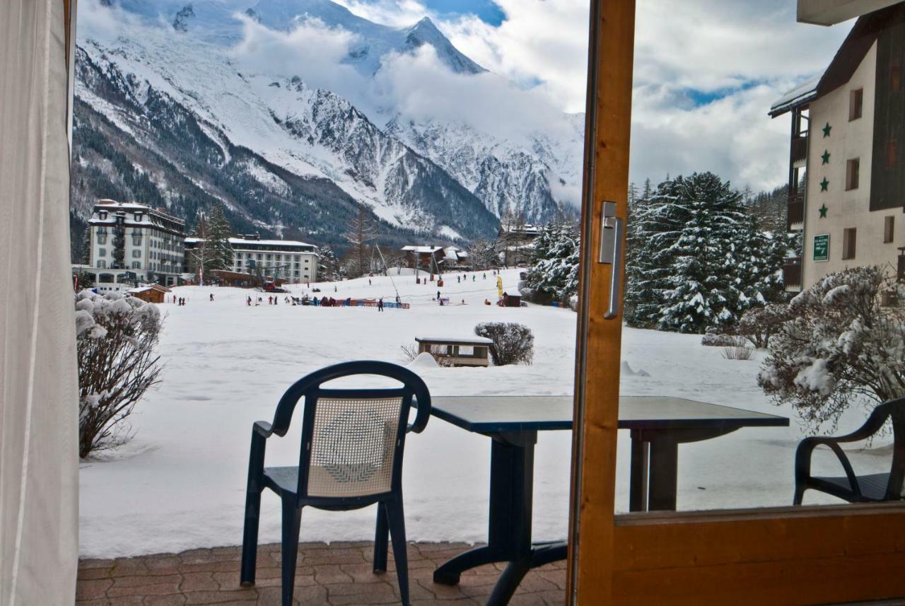 Front Ski Slope Chamonix Apartment Exterior foto