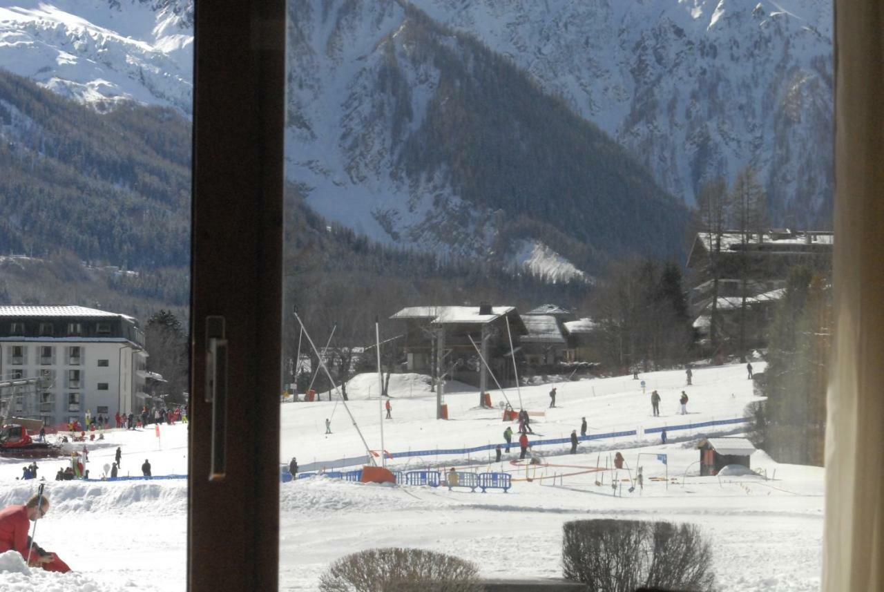 Front Ski Slope Chamonix Apartment Exterior foto